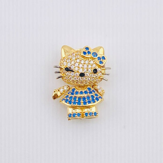 Dije Gata 4.95gr / 2cm / Oro Amarillo 18K *