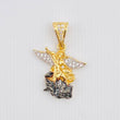 Dije San Miguel 2.9gr / 2.8cm / Oro Amarillo 18K ©