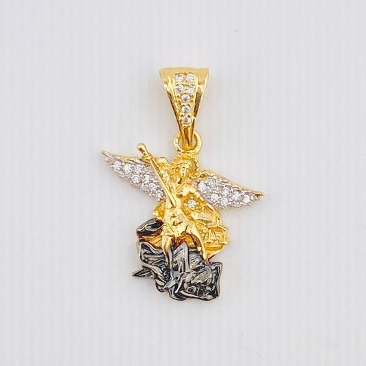 Dije San Miguel 2.9gr / 2.8cm / Oro Amarillo 18K ©
