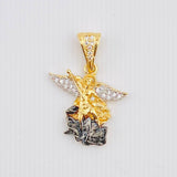Dije San Miguel 2.9gr / 2.8cm / Oro Amarillo 18K ©