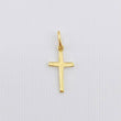 Dije Cruz 0.75gr / 2.5cm / Oro Amarillo 18K ©