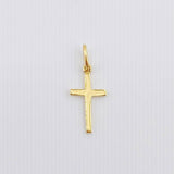 Dije Cruz 0.75gr / 2.5cm / Oro Amarillo 18K ©