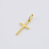 Dije Cruz 0.75gr / 2.5cm / Oro Amarillo 18K ©