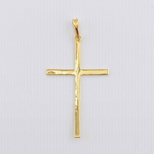 Dije Cruz 1.65gr / 4.5cm / Oro Amarillo 18K ©