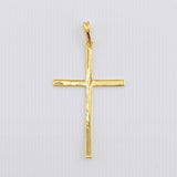 Dije Cruz 1.65gr / 4.5cm / Oro Amarillo 18K ©