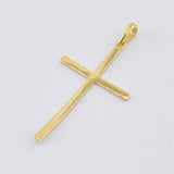 Dije Cruz 1.65gr / 4.5cm / Oro Amarillo 18K ©