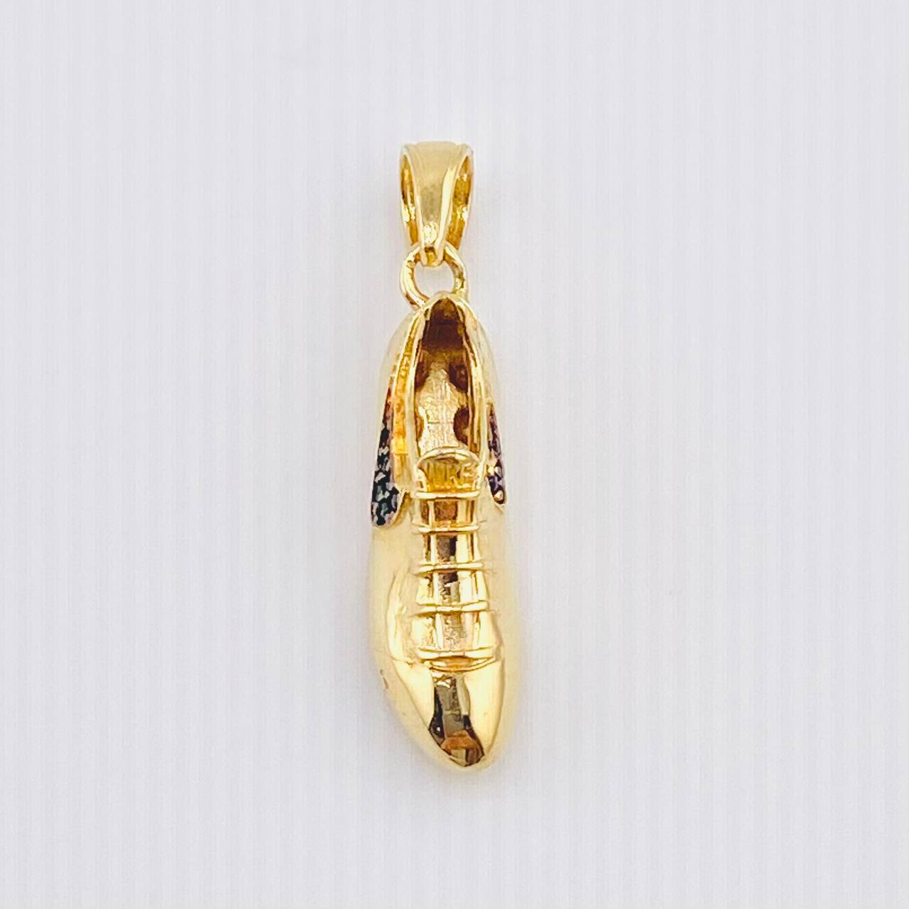 Dije Zapato Guayo 4.3gr / 3.3cm / Oro Amarillo 18K *