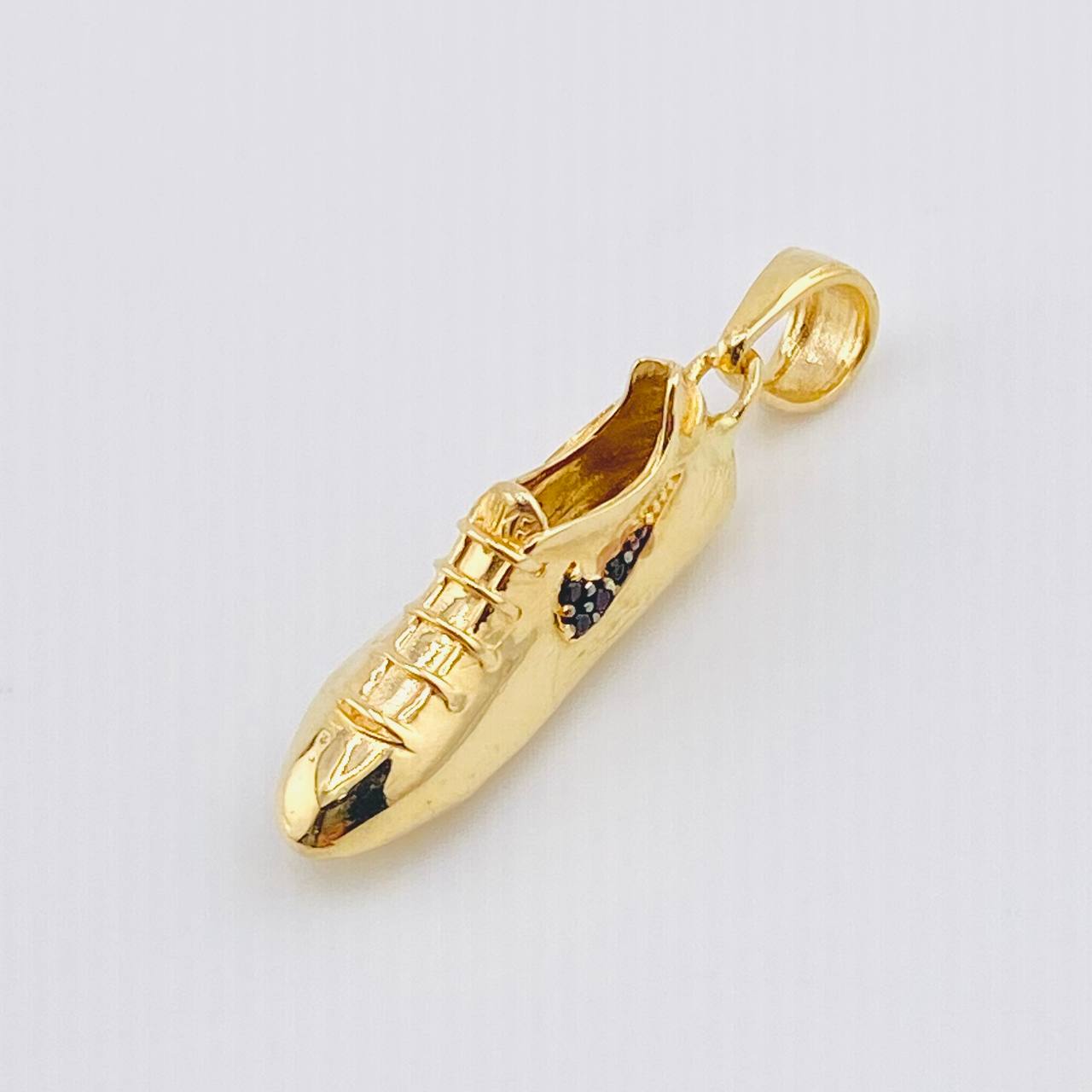Dije Zapato Guayo 4.3gr / 3.3cm / Oro Amarillo 18K *