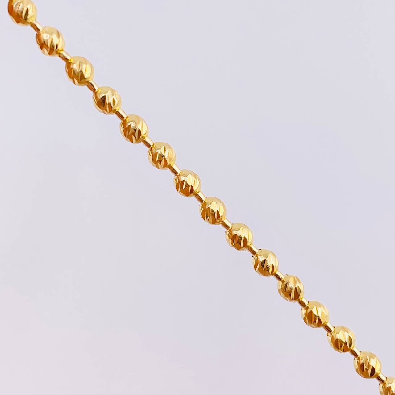 Pulso Militar 6.4 g / 21.5 cm / 3.1 mm Oro Amarillo 18K