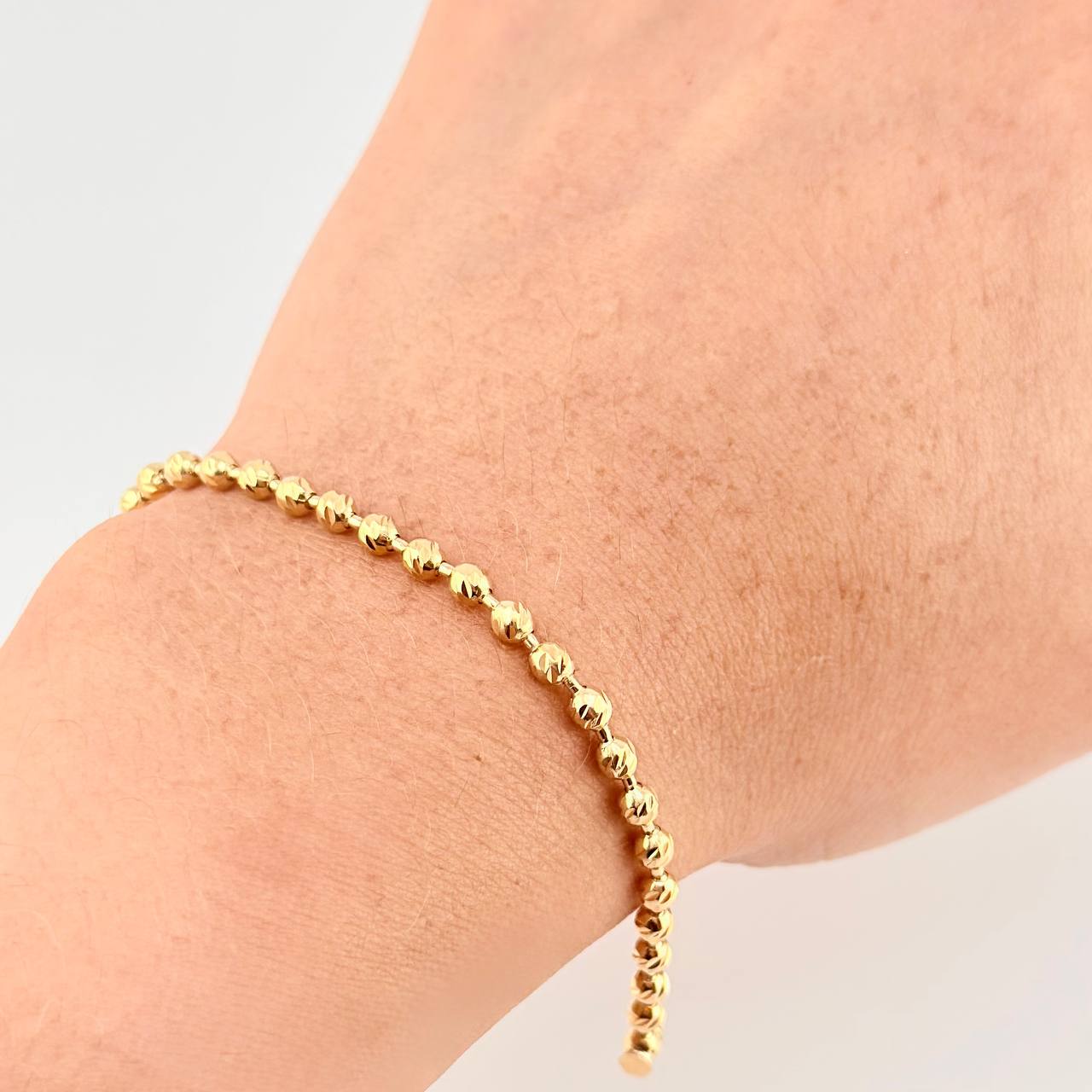 Pulso Militar 6.2 g / 20.5 cm / 3.1 mm Oro Amarillo 18K