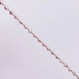 Pulso Militar 5.7 g / 19 cm / 3 mm Oro Blanco 18K