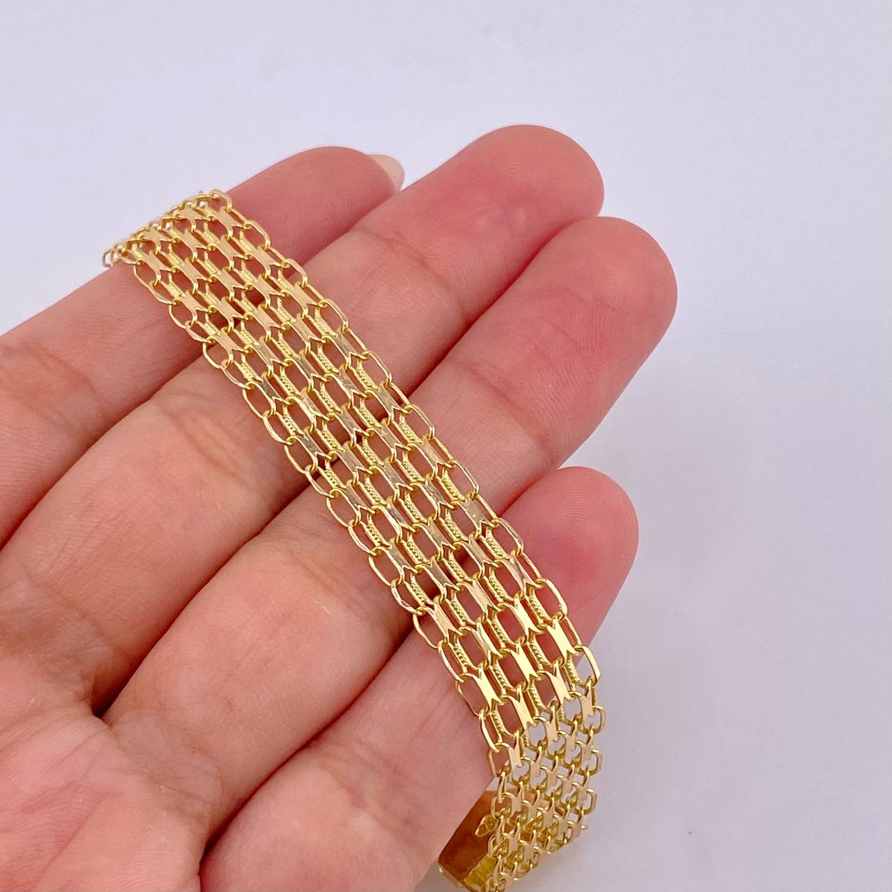 Pulso Chino 9.75 g / 20.5 cm / 11.1 mm Oro Amarillo 18K