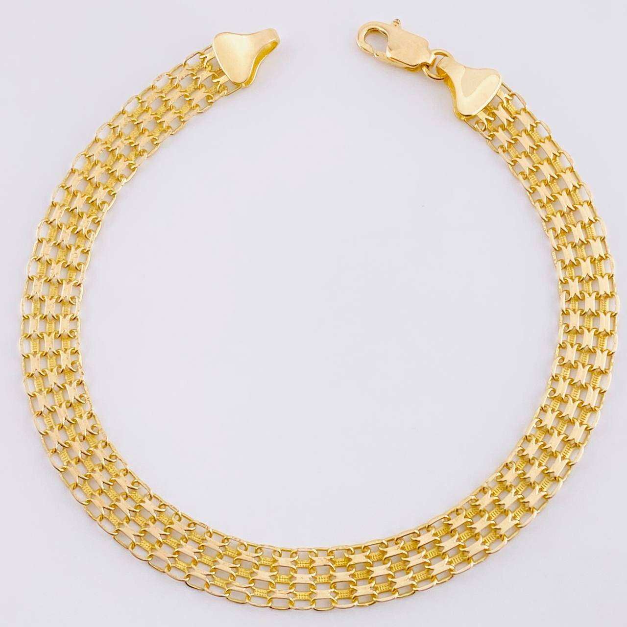 Pulso Chino 6.3 g / 21 cm / 7.1 mm Oro Amarillo 18K