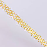 Pulso Chino 8.95 g / 19 cm / 7.5 mm Oro Amarillo 18K