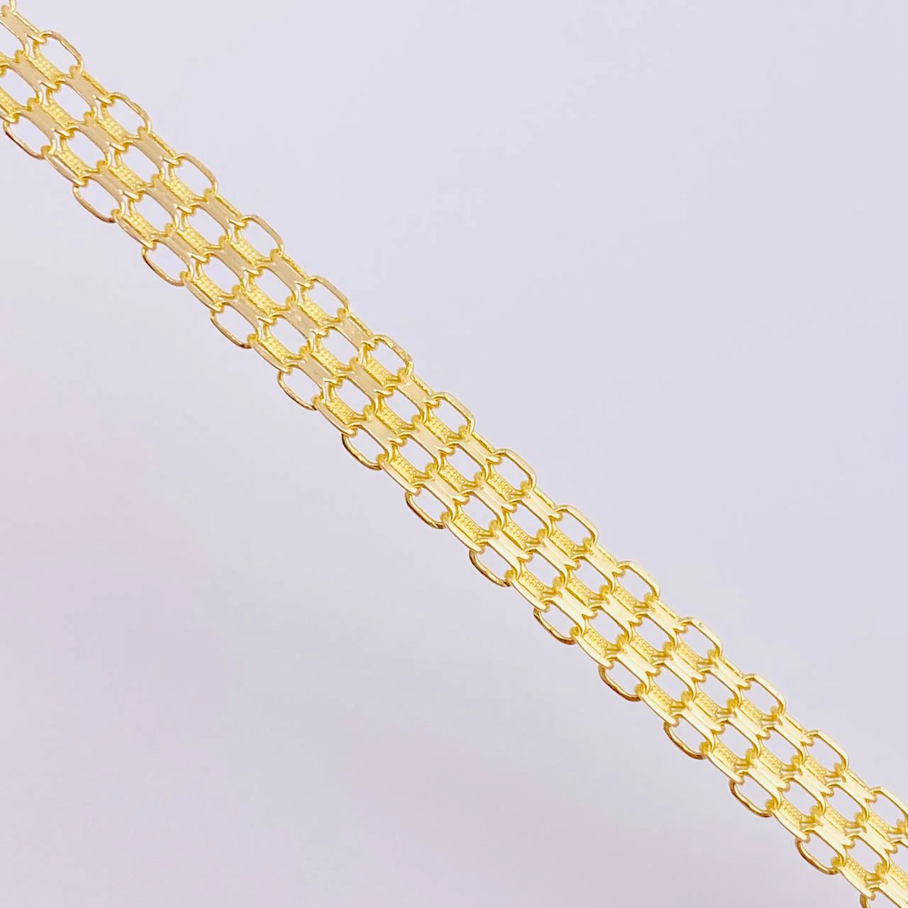 Pulso Chino 9.3 g / 19.5 cm / 7.6 mm Oro Amarillo 18K