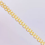 Pulso Chino 5.4 g / 21 cm / 5.1 mm Oro Amarillo 18K