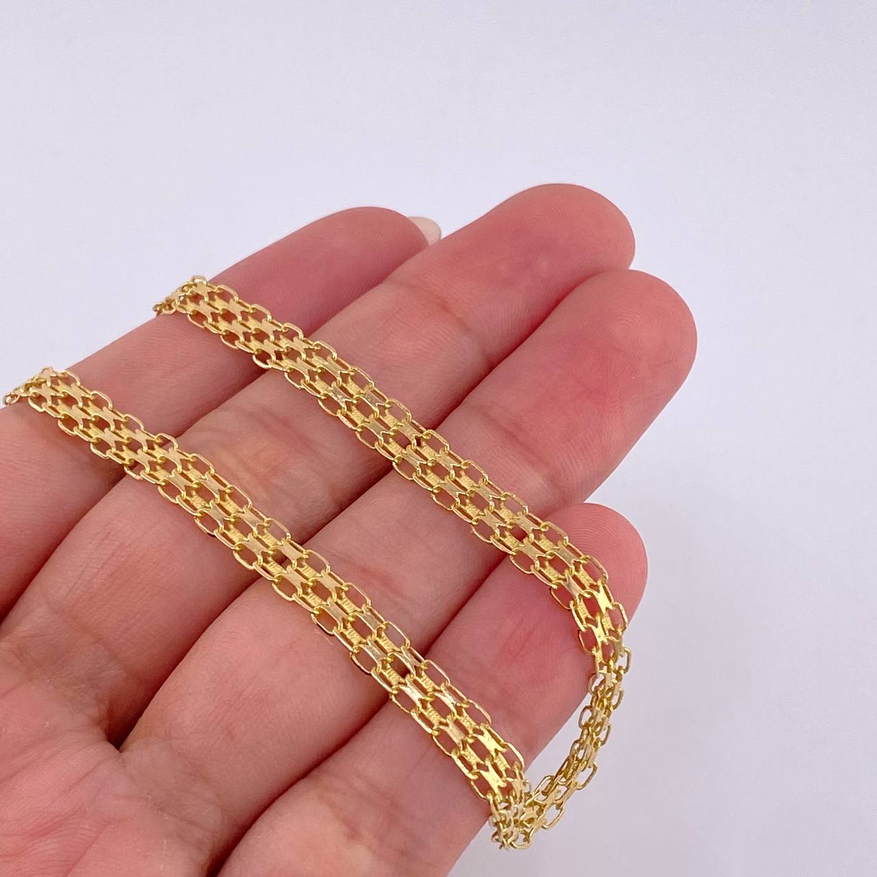 Pulso Chino 4.6 g / 22.5 cm / 5 mm Oro Amarillo 18K