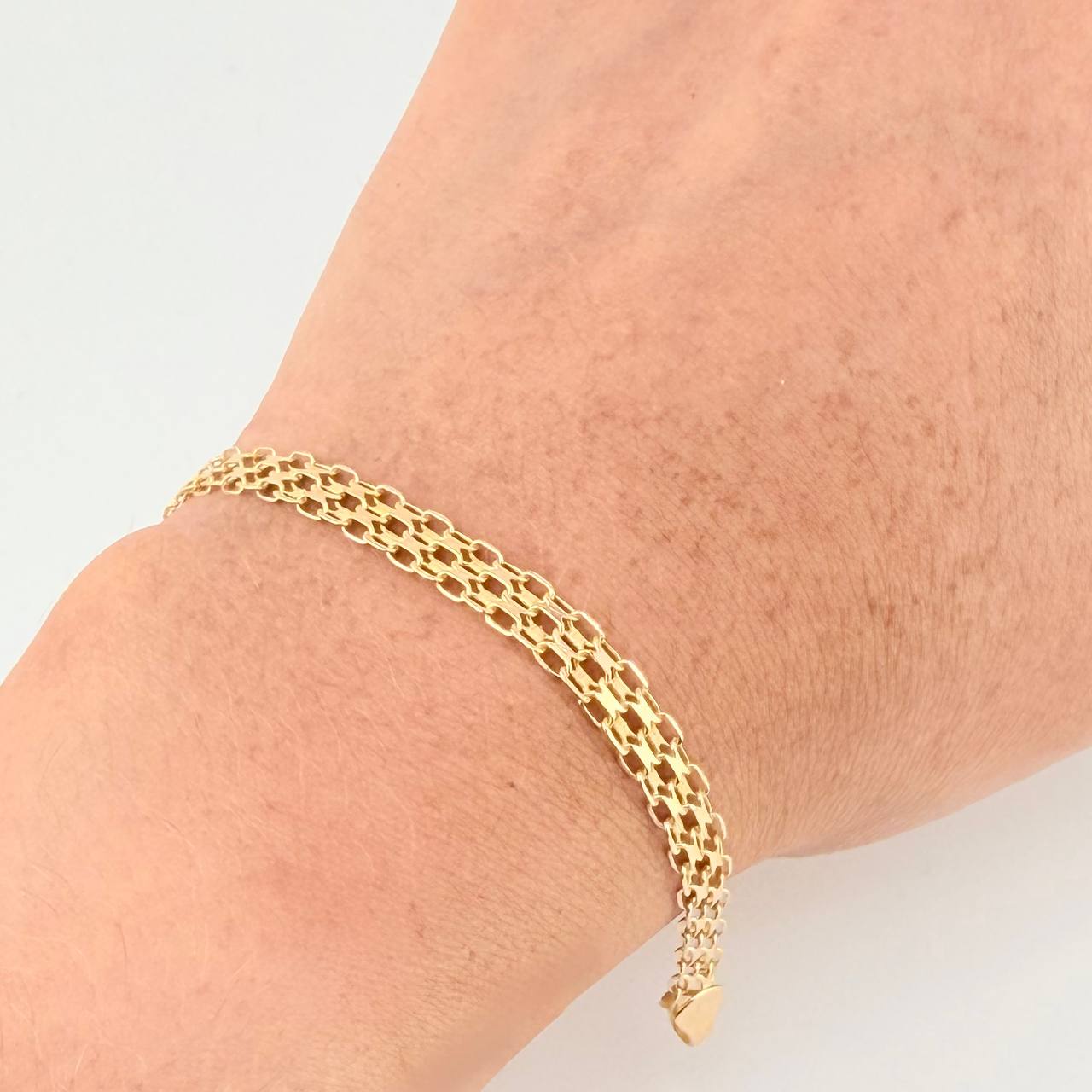 Pulso Chino 4.95 g / 20 cm / 5.2 mm Oro Amarillo 18K