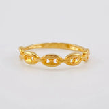 Anillo Gc 2.4 g / T7 1/4 Oro Amarillo 18K