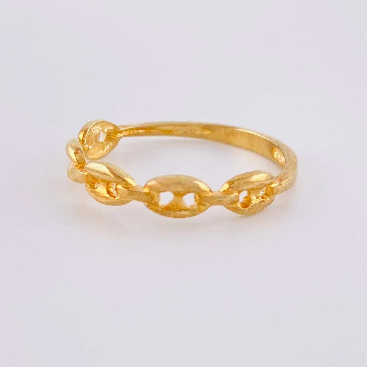 Anillo Gc 2.4 g / T6 3/4 Oro Amarillo 18K