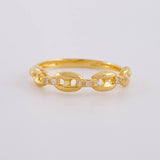 Anillo Gc 1.55 g / T6 3/4 Oro Amarillo 18K