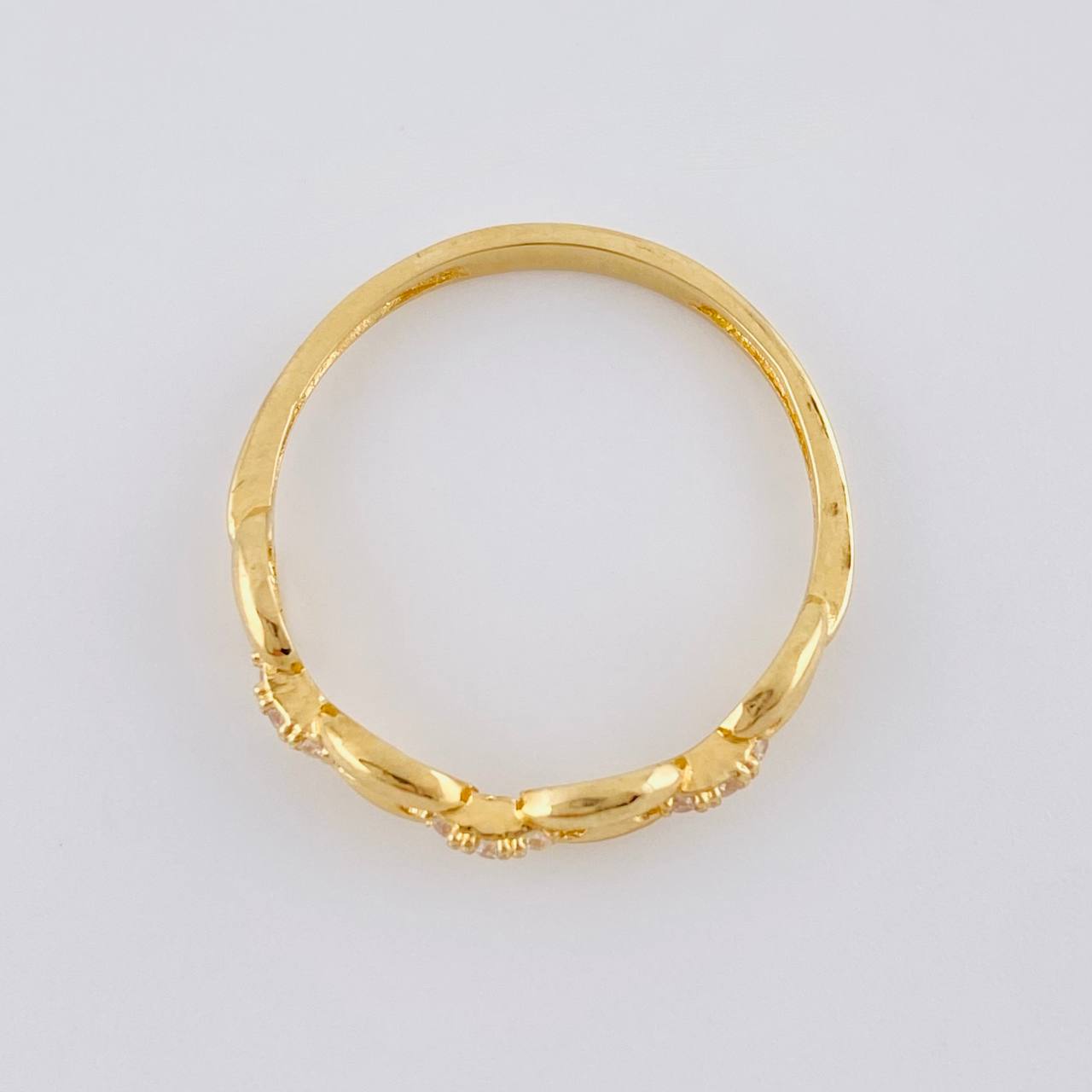 Anillo Gc 1.55 g / T6 3/4 Oro Amarillo 18K