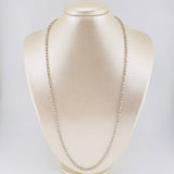 Cadena Militar 17.85 g / 61 cm / 3 mm Oro Blanco 18K