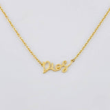 Cadena Aro Seguido Dios 2.5 g / 46.9 cm / 1.3 mm Oro Amarillo 18K