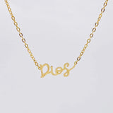 Cadena Aro Seguido Dios 2.55 g / 48 cm / 1.4 mm Oro Amarillo 18K
