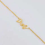 Cadena Aro Seguido Dios 2.6 g / 48.5 cm / 1.4 mm Oro Amarillo 18K