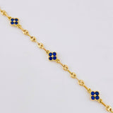 Pulso Trébol Gc 4.15 g / 18.9 cm / 3.2 mm Oro Amarillo 18K
