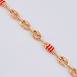 Pulso Rustico Gc 6.45 g / 22.5 cm / 6.3 mm Oro Rosa 18K