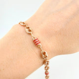 Pulso Rustico Gc 6.45 g / 22.5 cm / 6.3 mm Oro Rosa 18K