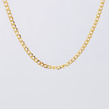 Cadena Cubana 3.65g / 50cm / 3.1mm Oro Amarillo 18K