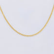 Cadena Cubana 4.3g / 60cm / 3.1mm Oro Amarillo 18K