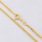 Cadena Cubana 1.95g / 40cm / 2.3mm Oro Amarillo 18K