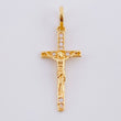 Dije Cruz Cristo 0.85g / 2.8cm Oro Amarillo 18K