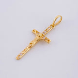 Dije Cruz Cristo 0.85g / 2.8cm Oro Amarillo 18K