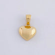 Dije Corazón 0.9g / 1.5cm Oro Amarillo 18K