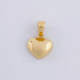 Dije Corazón 0.9g / 1.5cm Oro Amarillo 18K