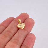Dije Corazón 0.9g / 1.5cm Oro Amarillo 18K
