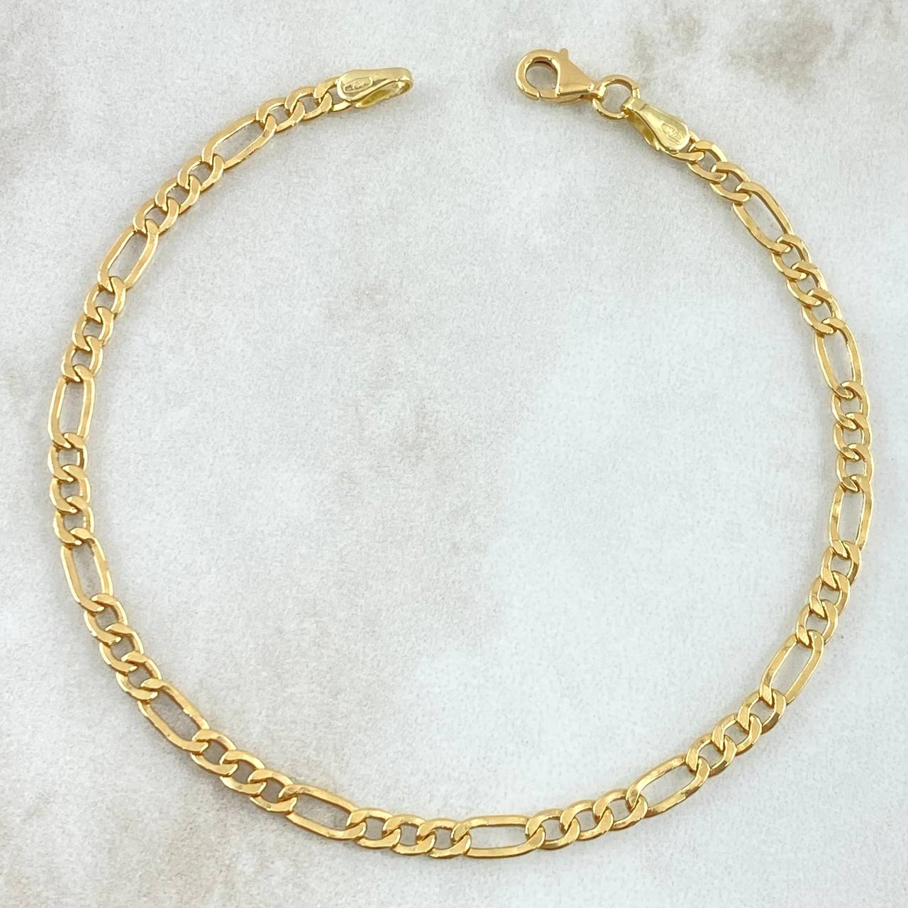 Pulso Figaro 2.4gr / 19.5cm / +1 Oro 18K ©