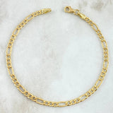 Pulso Figaro 2.4gr / 19.5cm / +1 Oro 18K ©
