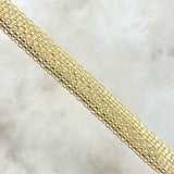 Pulso Chino 9.7gr / 1.2cm-21.5cm / Oro Amarillo +0 18K ©