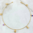 Tobillera Aro Seguido Dijes 3gr / 25cm / Oro 18K ©