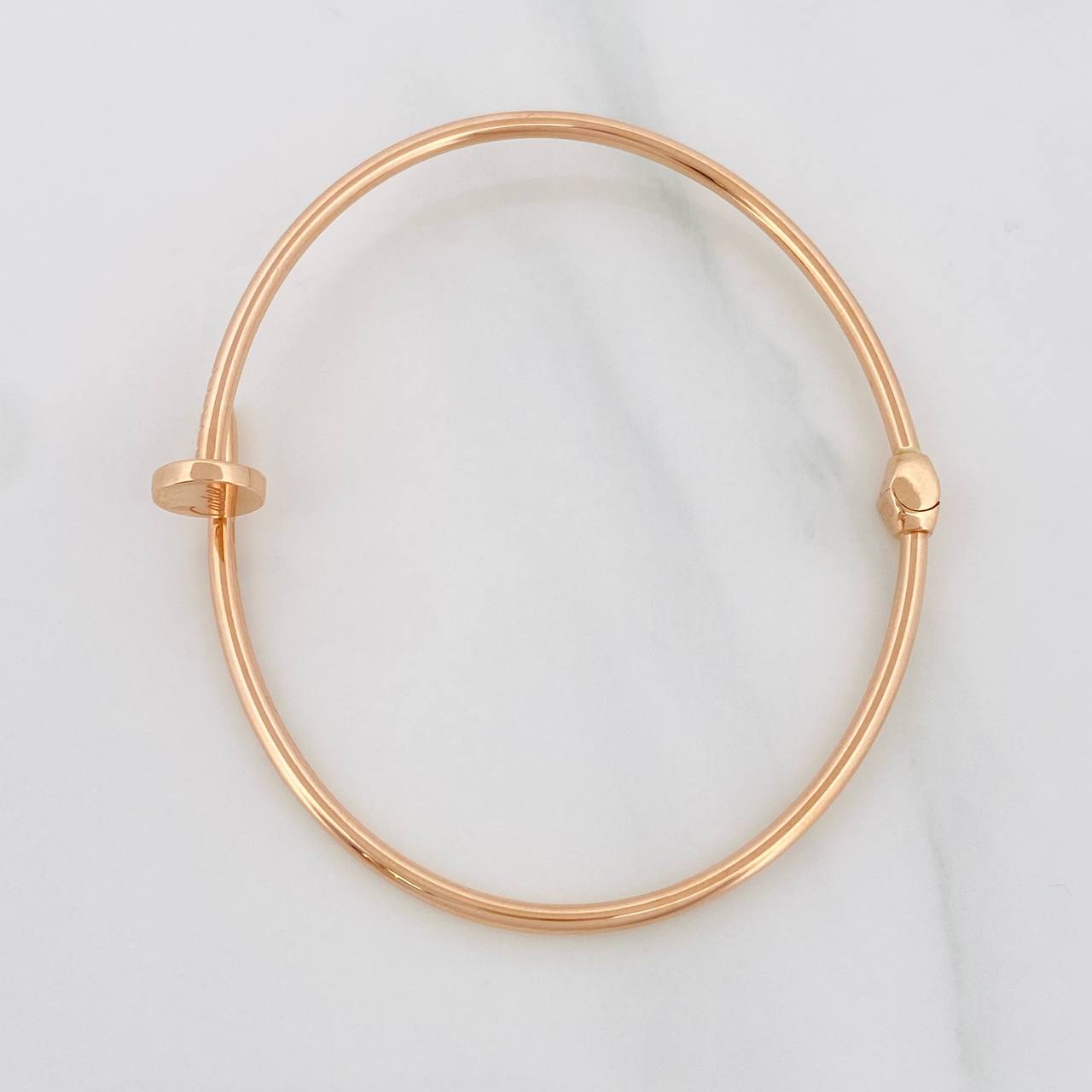 Pulso Aro Clavo 5.55g / 18cm / 1.9mm Oro Rosa 18K