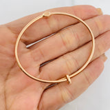 Pulso Aro Clavo 5.55g / 18cm / 1.9mm Oro Rosa 18K