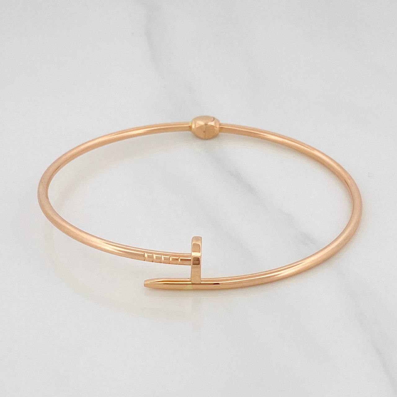 Pulso Aro Clavo 5.55g / 18cm / 1.9mm Oro Rosa 18K