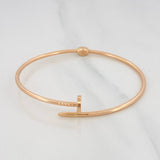 Pulso Aro Clavo 5.55g / 18cm / 1.9mm Oro Rosa 18K