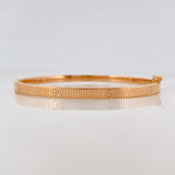 Pulso Aro Tornillo 6.4g / 17cm / 4mm Oro Rosa 18K